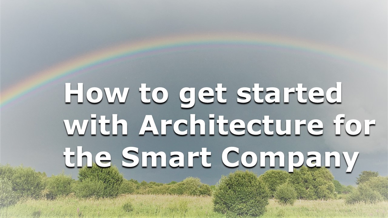 How to get started with Architecture for the Smart Company